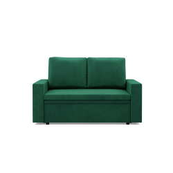 Sofa NEO Kronos, Farbe - FLASCHENGRÜN, Art der Armlehne - Einfach
