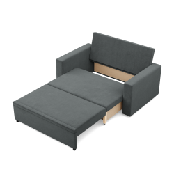 Sofa NEO Kronos, Color - DARK GRAY, Armrest type - Straight