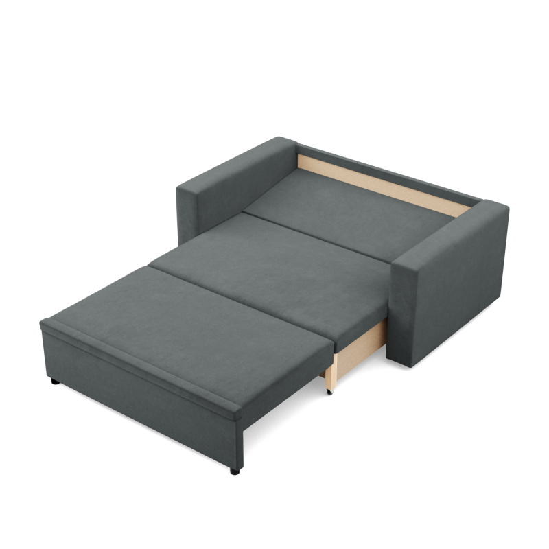 Sofa NEO Kronos, Color - DARK GRAY, Armrest type - Straight