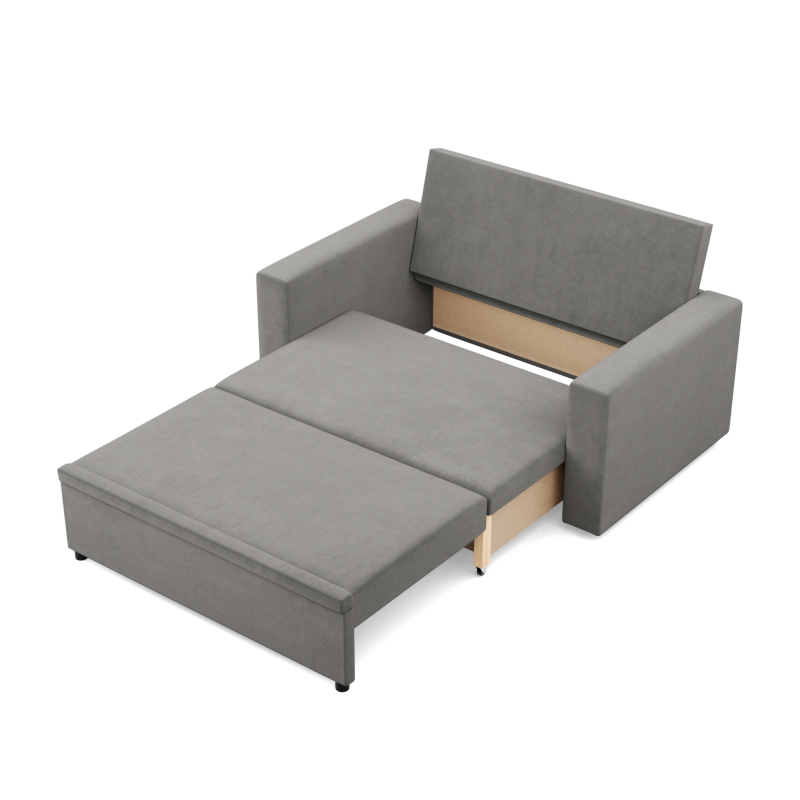 Sofa NEO Kronos, Color - LIGHT GRAY, Armrest type - Straight