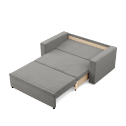 Sofa NEO Kronos, Color - LIGHT GRAY, Armrest type - Straight