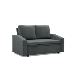 Sofa NEO Kronos, Farbe - DUNKELGRAU, Art der Armlehne - Schräg