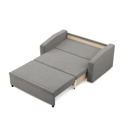 Sofá NEO Kronos, Color - GRIS CLARO, Tipo de reposabrazos - Inclinado