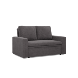 Sofa NEO Poso, Color - DARK GRAY, Type of armrest - Straight