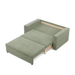 Sofa NEO Poso, Color - LIGHT GREEN, Type of armrest - Straight