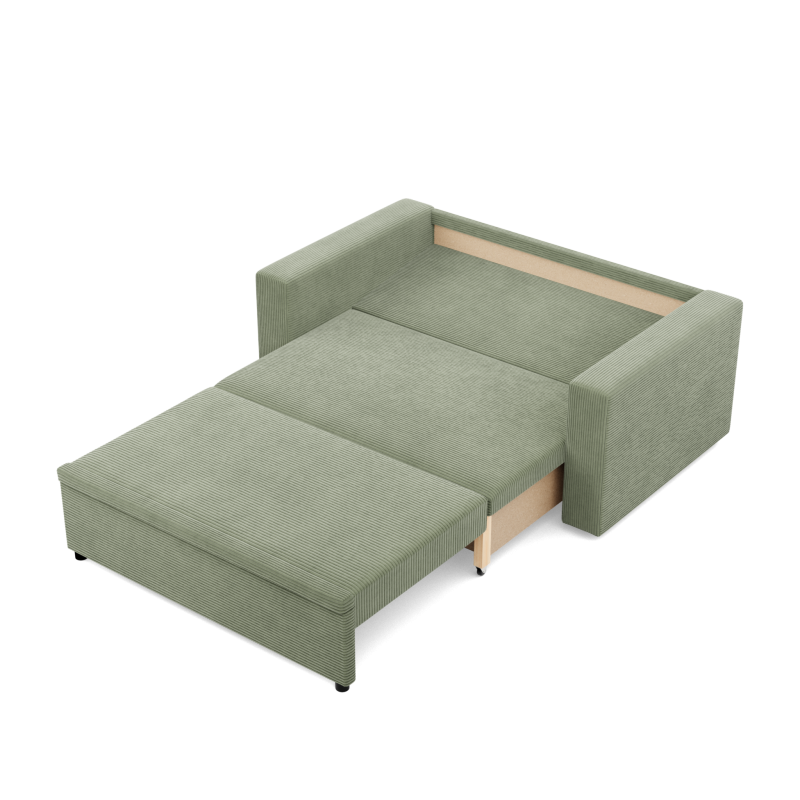 Sofa NEO Poso, Color - LIGHT GREEN, Type of armrest - Straight