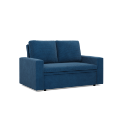 Sofa NEO Poso, Color - NAVY BLUE, Type of armrest - Straight