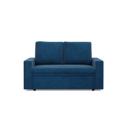 Sofa NEO Poso, Farbe - MARINEBLAU, Art der Armlehne - Einfach