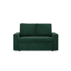 Sofa NEO Poso, Farbe - FLASCHENGRÜN, Art der Armlehne - Einfach