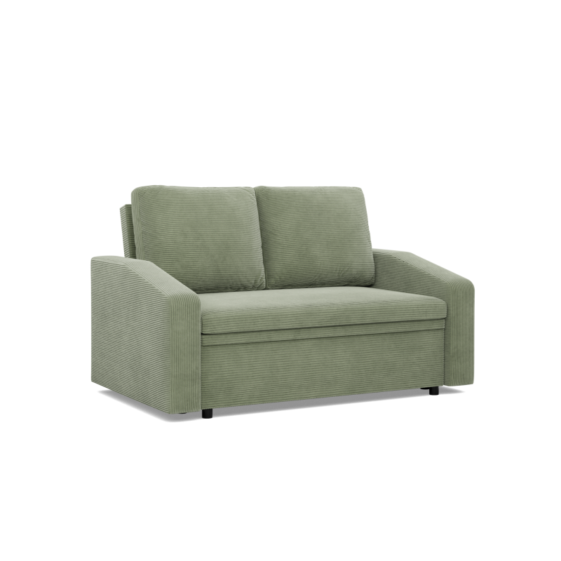 Sofa NEO Poso, Farbe - HELLGRÜN, Art der Armlehne - Schräg