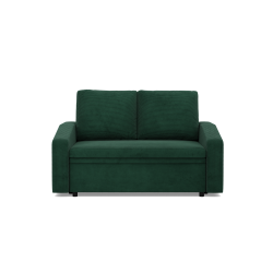 Sofa NEO Poso, Color - BOTTLE GREEN, Type of armrest - Slanted