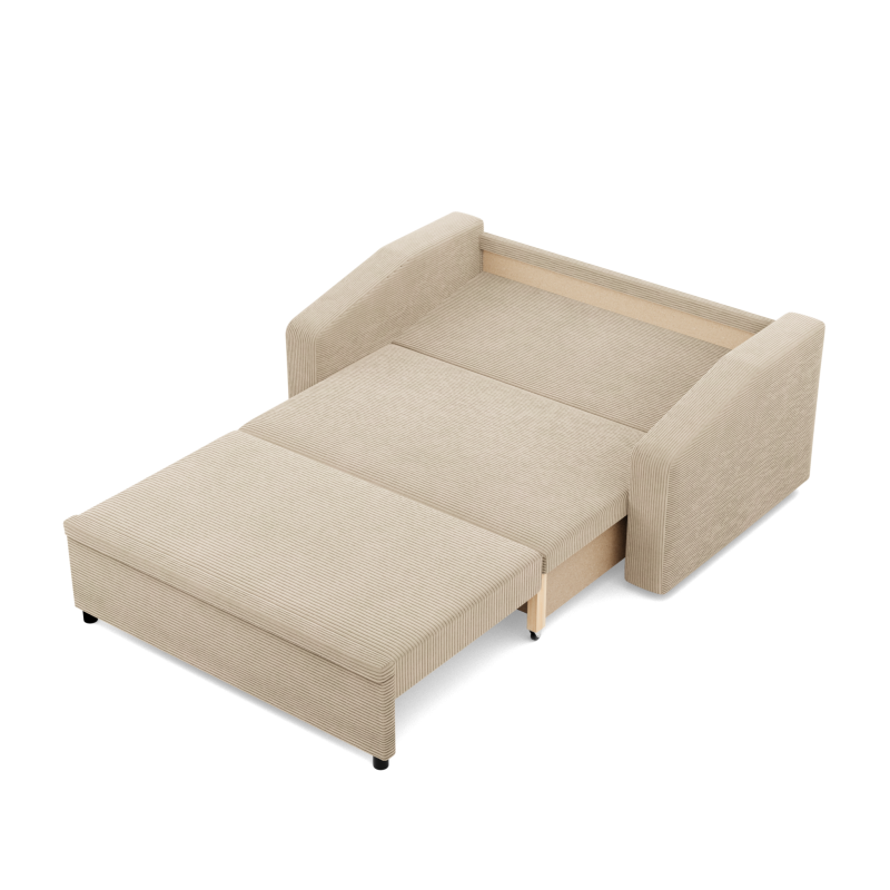 Sofa NEO Poso, Farbe - BEIGE, Art der Armlehne - Schräg
