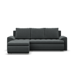 FORESTA LL Kronos Ecksofa, Seite - LINKS, Farbe - DUNKELGRAU