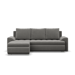 FORESTA LL Kronos Corner Sofa, Side - LEFT, Color - LIGHT GRAY