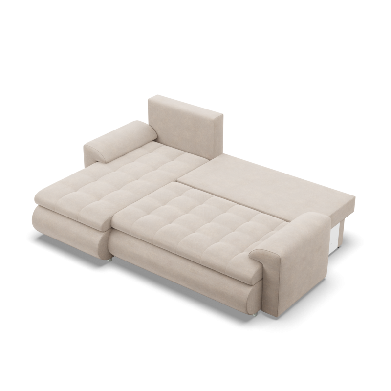 FORESTA LL Kronos Corner Sofa, Side - LEFT, Color - BEIGE