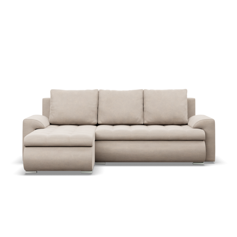 Ecksofa FORESTA LL Kronos, Seite - LINKS, Farbe - BEIGE