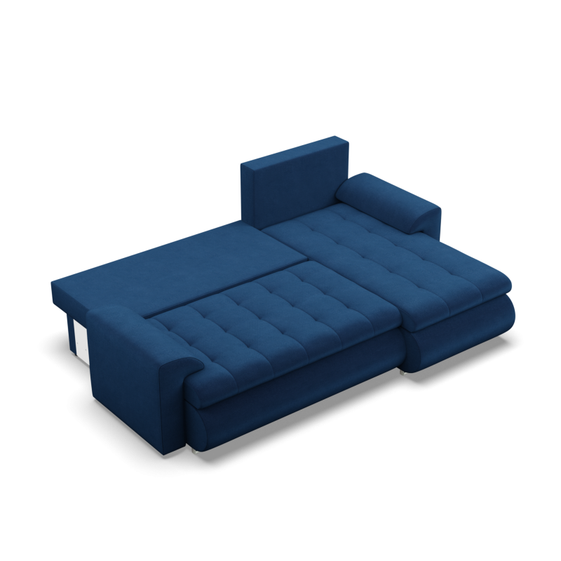 FORESTA LL Kronos Corner Sofa, Side - RIGHT, Color - NAVY BLUE