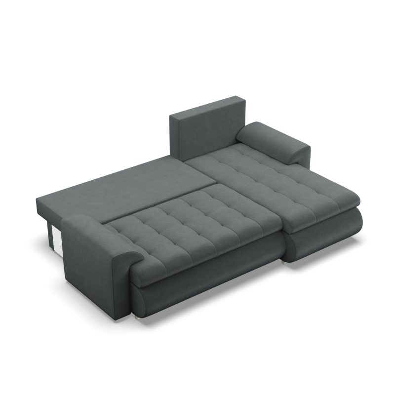 FORESTA LL Kronos Corner Sofa, Side - RIGHT, Color - DARK GRAY