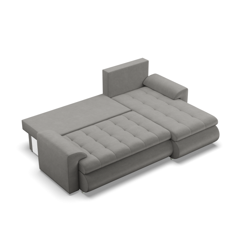 FORESTA LL Kronos Corner Sofa, Side - RIGHT, Color - LIGHT GRAY