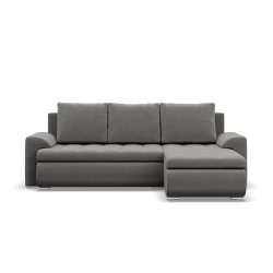 Ecksofa FORESTA LL Kronos, Seite - RECHTS, Farbe - HELLGRAU