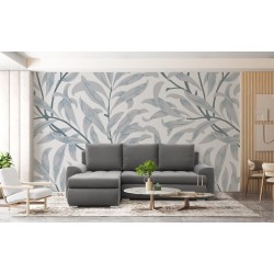 Sofá esquinero FORESTA LL Kronos, Lado - DERECHO, Color - GRIS CLARO