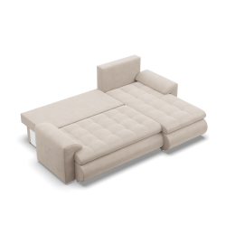 FORESTA LL Kronos Corner Sofa, Side - RIGHT, Color - BEIGE