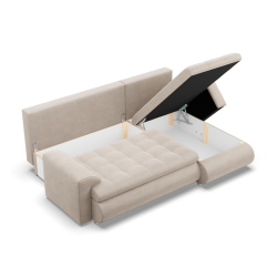 FORESTA LL Kronos Corner Sofa, Side - RIGHT, Color - BEIGE