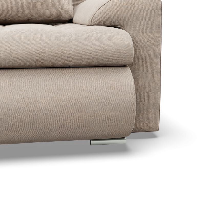Ecksofa FORESTA LL Kronos, Seite - RECHTS, Farbe - BEIGE