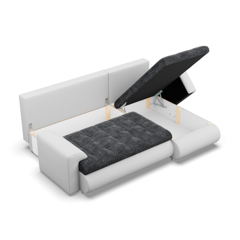 Esquina FORESTA LL, Lado - DERECHO, Color - GRIS + BLANCO