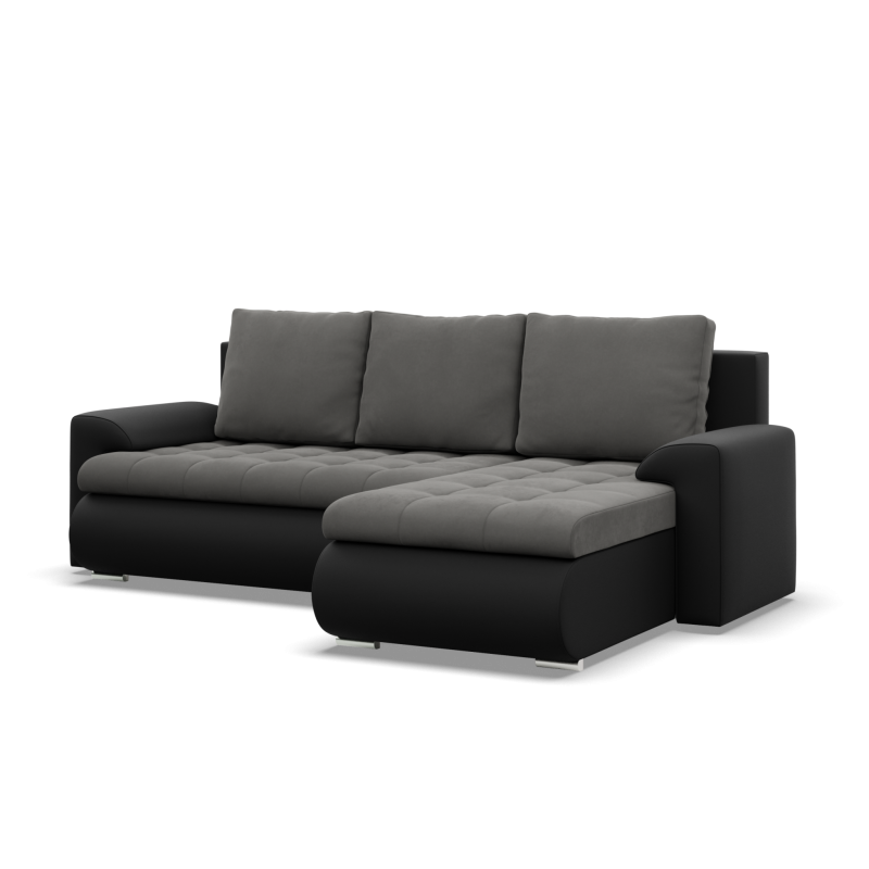 Esquina FORESTA LL, Lado - DERECHO, Color - GRIS OSCURO + NEGRO