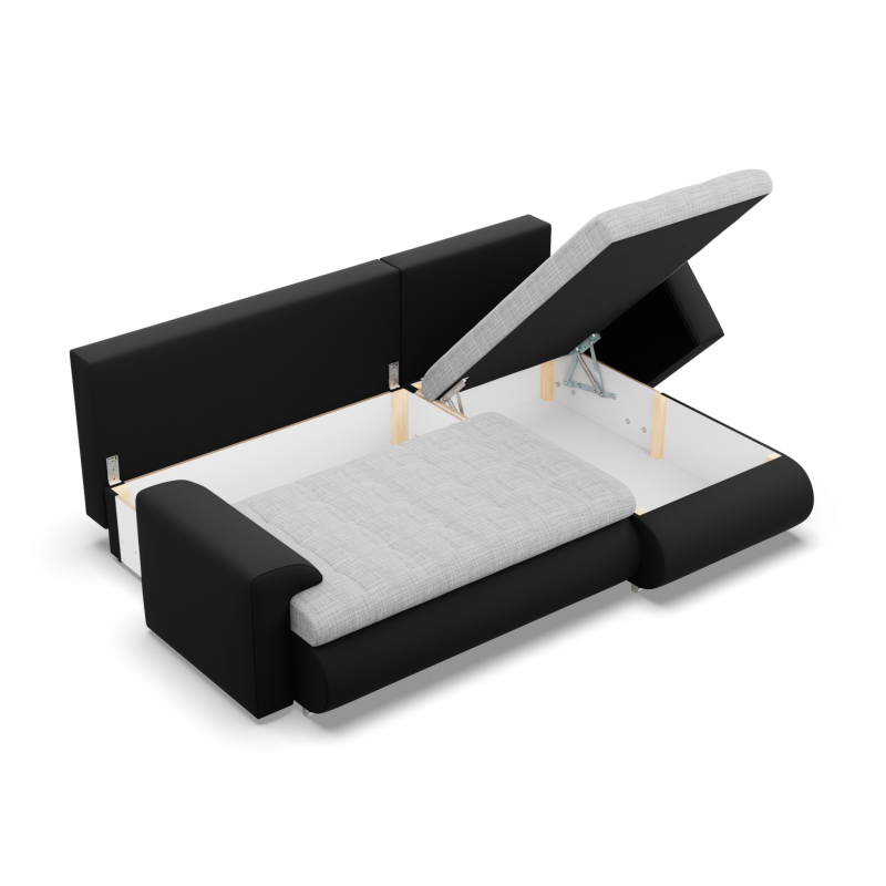 Esquina FORESTA LL, Lado - DERECHO, Color - GRIS + NEGRO