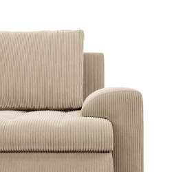 Ecksofa FORESTA LL Poso, Seite - LINKS, Farbe - BEIGE