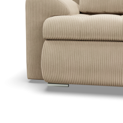 FORESTA LL Poso Corner Sofa, Side - RIGHT, Color - BEIGE