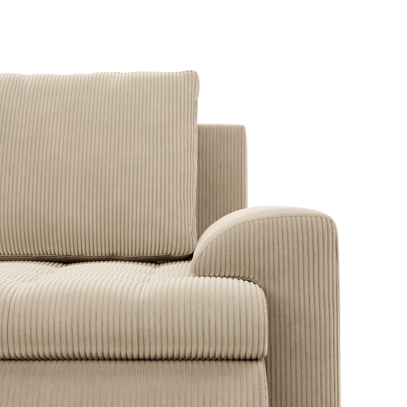 FORESTA LO Poso Corner Sofa, Side - LEFT, Color - BEIGE