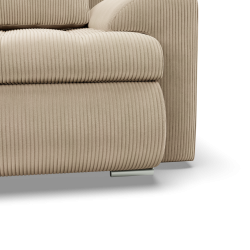 Ecksofa FORESTA LO Poso, Seite - LINKS, Farbe - BEIGE