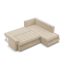 FORESTA LO Poso Corner Sofa, Side - RIGHT, Color - BEIGE