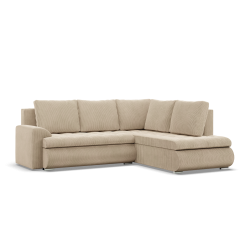 FORESTA LO Poso Ecksofa, Seite - RECHTS, Farbe - BEIGE
