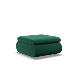 Pouf FORESTA Kronos, Farbe - FLASCHENGRÜN