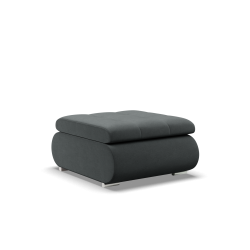 FORESTA Kronos Pouf, Color - DARK GRAY