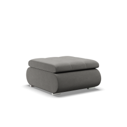 FORESTA Kronos Pouf, Color - LIGHT GRAY