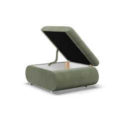 FORESTA Poso Pouf, Color - LIGHT GREEN