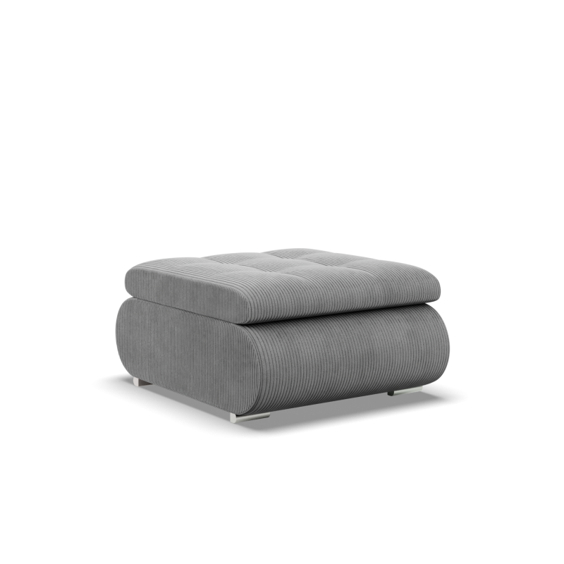 FORESTA Poso Pouf, Color - LIGHT GRAY