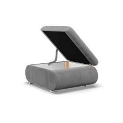 Пуф FORESTA Poso, Колір - СВІТЛО-СІРИЙ