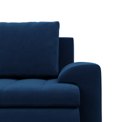 Ecksofa FORESTA ULO Kronos, Seite - LINKS, Farbe - BLAU