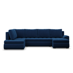 FORESTA ULO Kronos Corner Sofa, Side - LEFT, Color - NAVY BLUE