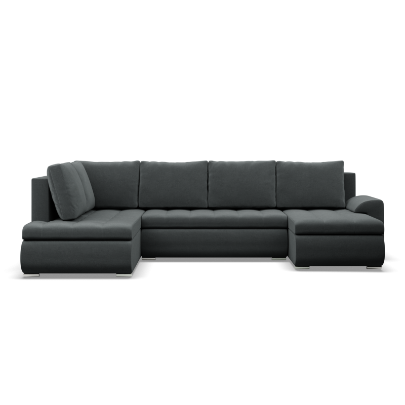 FORESTA ULO Corner Sofa Kronos, Side - LEFT, Color - DARK GRAY