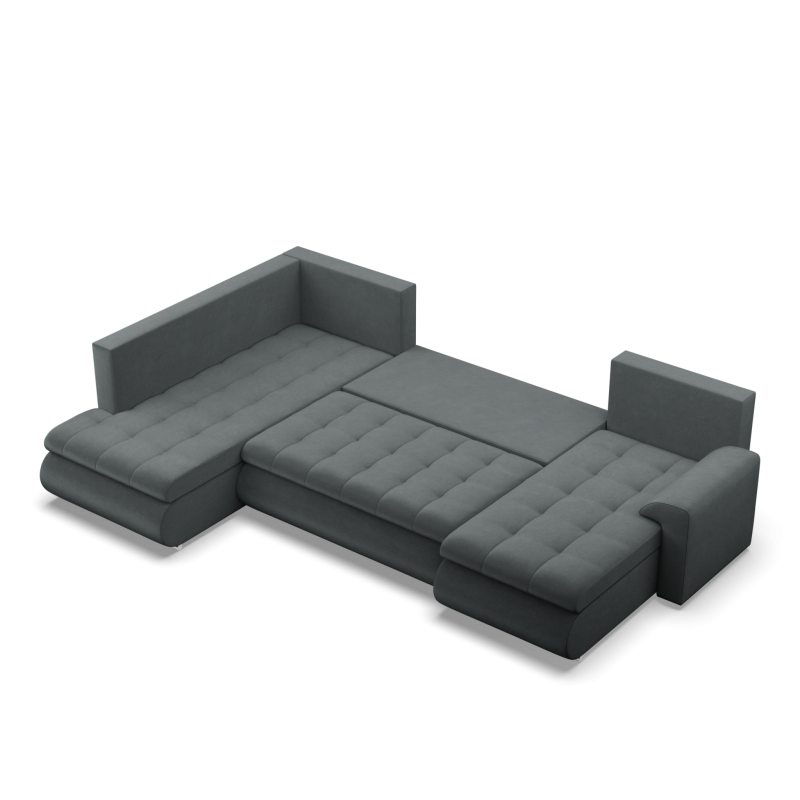 FORESTA ULO Corner Sofa Kronos, Side - LEFT, Color - DARK GRAY