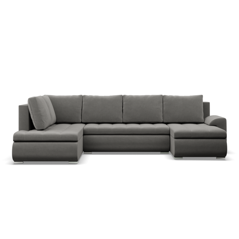 FORESTA ULO Kronos Corner Sofa, Side - LEFT, Color - LIGHT GRAY