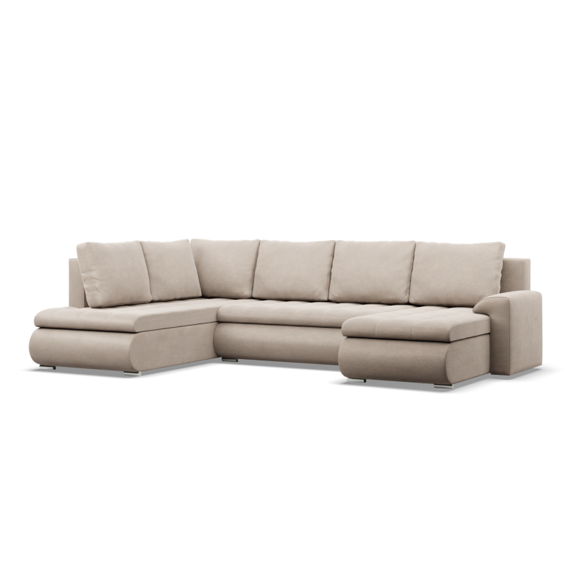 Ecksofa FORESTA ULO Kronos, Seite - LINKS, Farbe - BEIGE