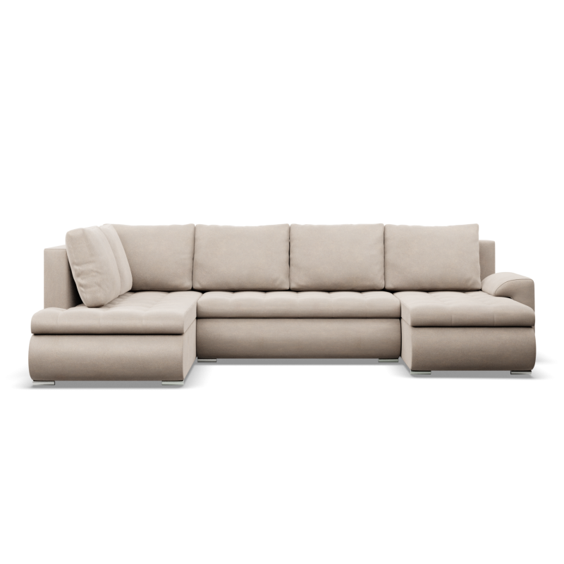FORESTA ULO Kronos Corner Sofa, Side - LEFT, Color - BEIGE
